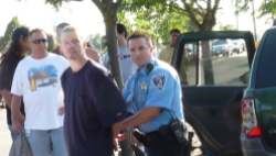 June 25, 2010. $75,000 bail, he's still in jail.
