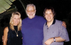 Terry (Skip's wife) with her dad Gene and her brother Ken.