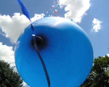 Balloon from John Candiotta's funeral